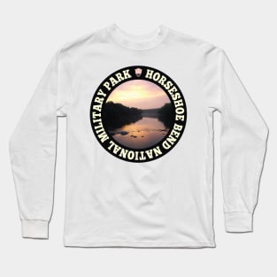 Horseshoe Bend National Military Park circle Long Sleeve T-Shirt